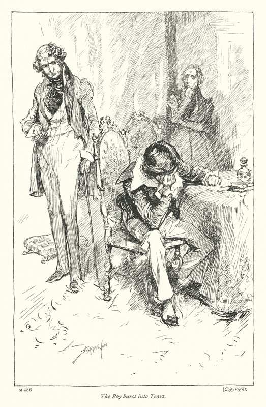 Illustration till Disraelis Coningsby (litho) av Claude Shepperson
