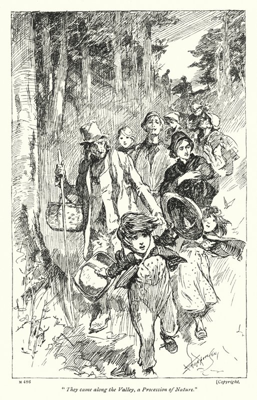 Illustration till Disraelis Coningsby (litho) av Claude Shepperson