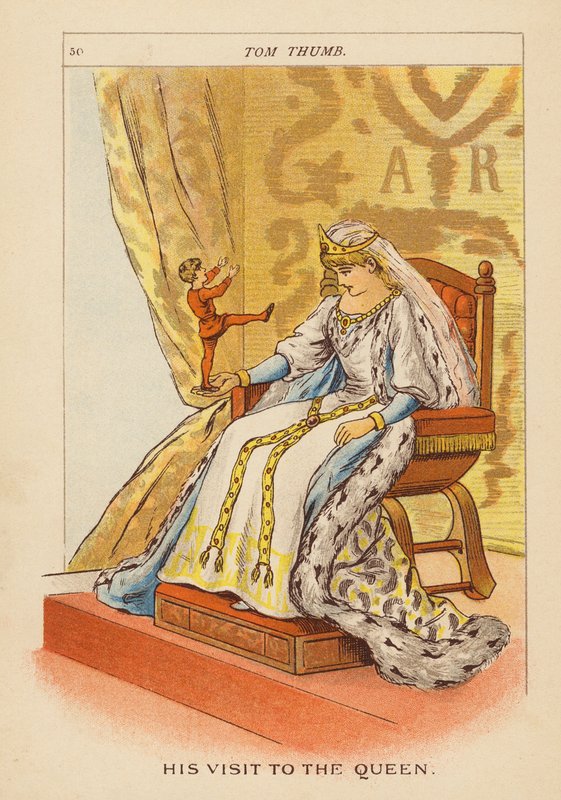 Tom Thumb (färglitografi) av Constance Haslewood