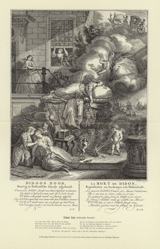 Didos död av Cornelis Troost
