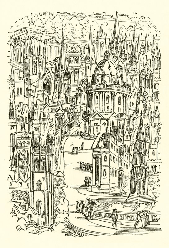 City of Dreaming Spiers av Cuthbert Bede