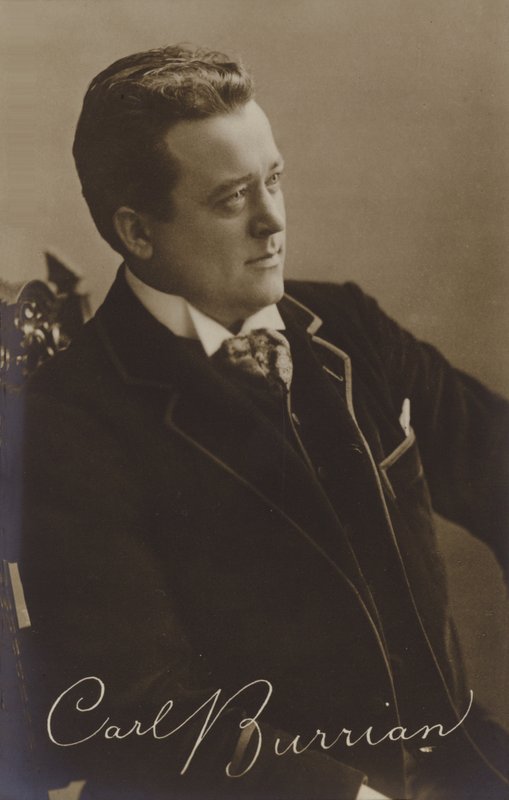 Carl Burrian, tjeckisk operatenor (1870-1924) av Czech Photographer