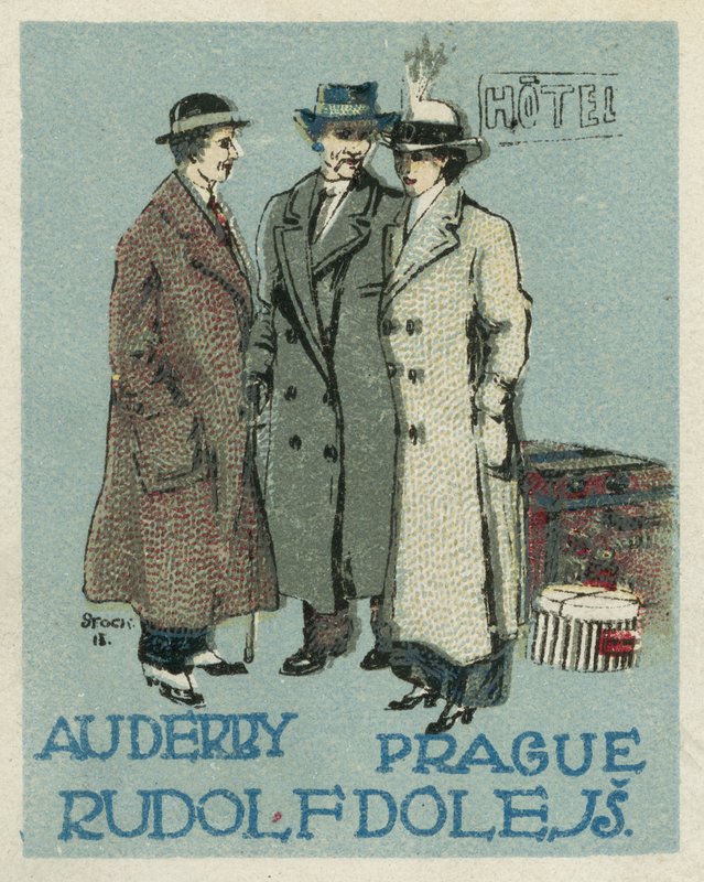 Au Derby Rudolf Dole mode, Prag av Czech School