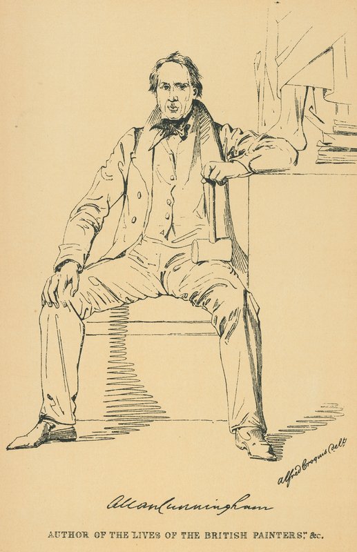 Allan Conningham av Daniel Maclise