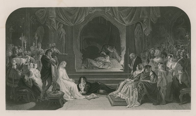 Liten by av Daniel Maclise