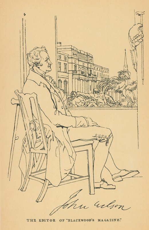 John Wilson av Daniel Maclise