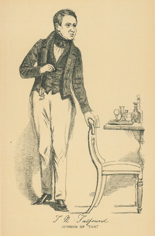 Herr Serjeant Talfourd av Daniel Maclise