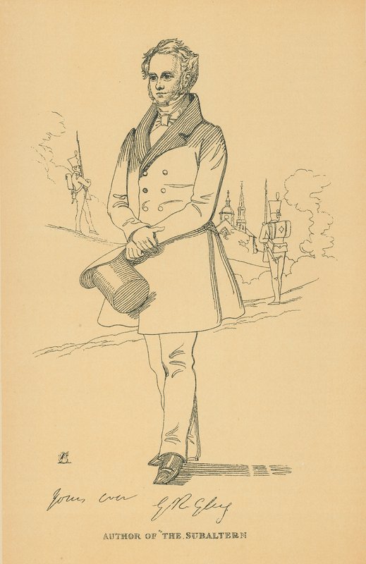 Rev George Robert Gleig av Daniel Maclise