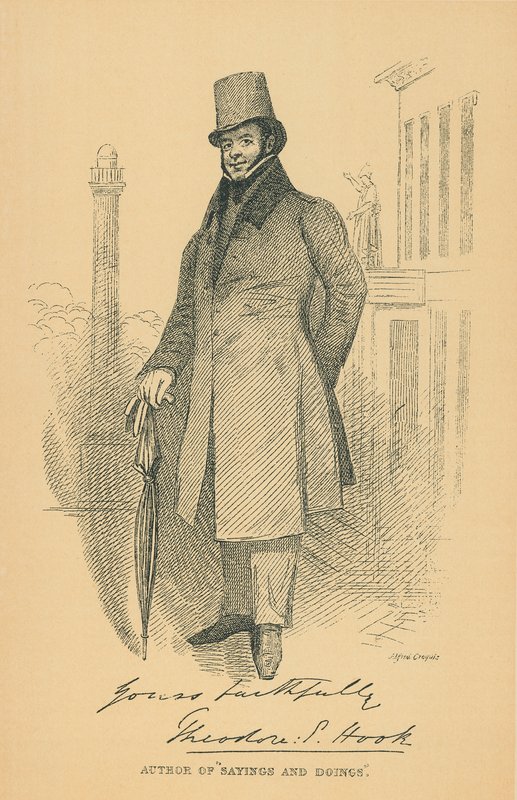 Theodore E Hook av Daniel Maclise