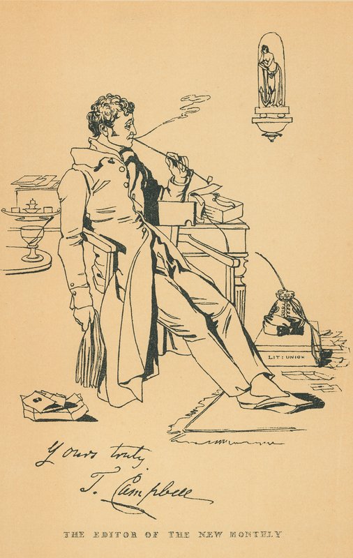 Thomas Campbell av Daniel Maclise