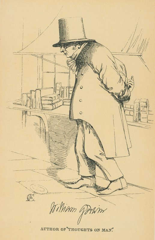 William Godwin av Daniel Maclise