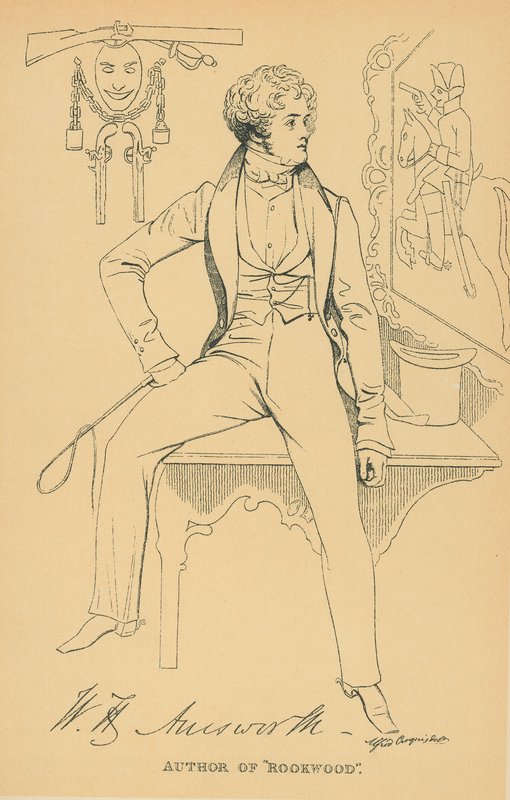 William Harrison Ainsworth av Daniel Maclise