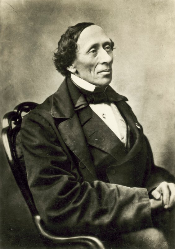 Hans Christian Andersen av Danish Photographer