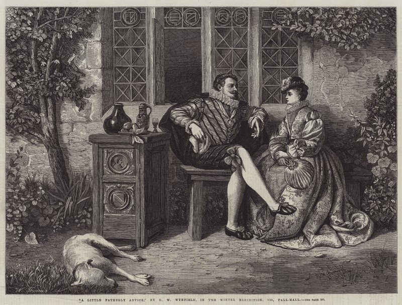 Ett litet faderligt råd av David Wilkie