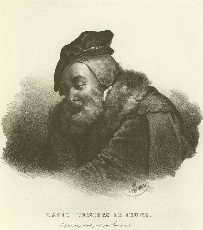 David Teniers den yngre, flamländsk konstnär av David Teniers the Younger