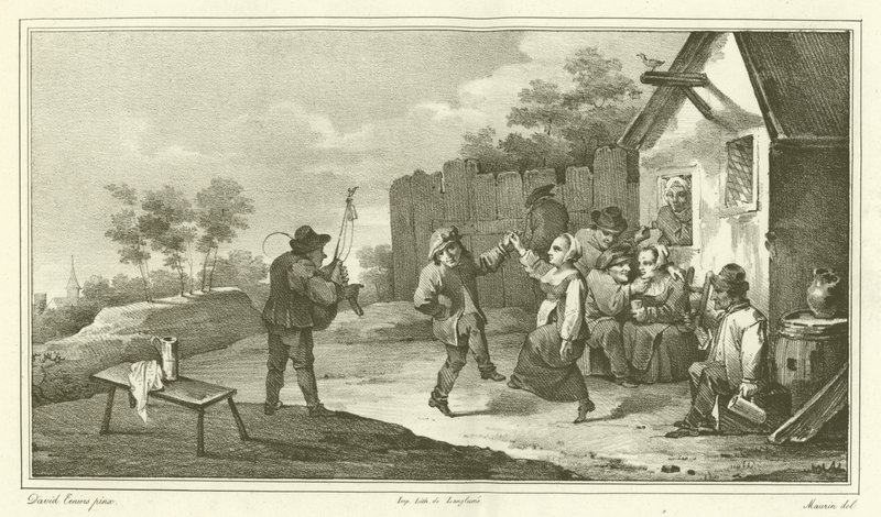 Festival i byn av David Teniers the Younger