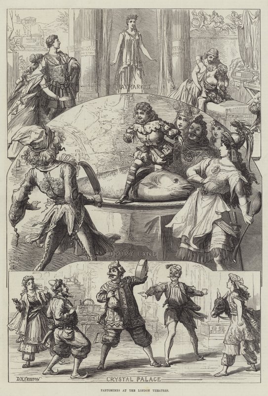 Pantomimes på London Theatres av David Henry Friston