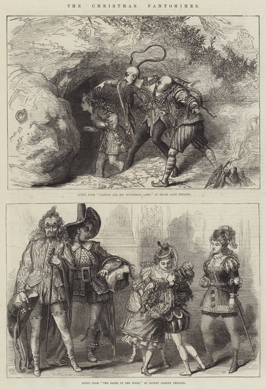 Julpantomimerna av David Henry Friston