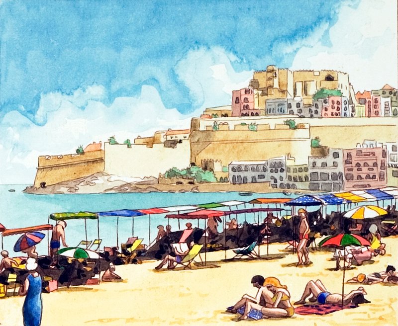 Costa Brava, Spanien av David Nicolle