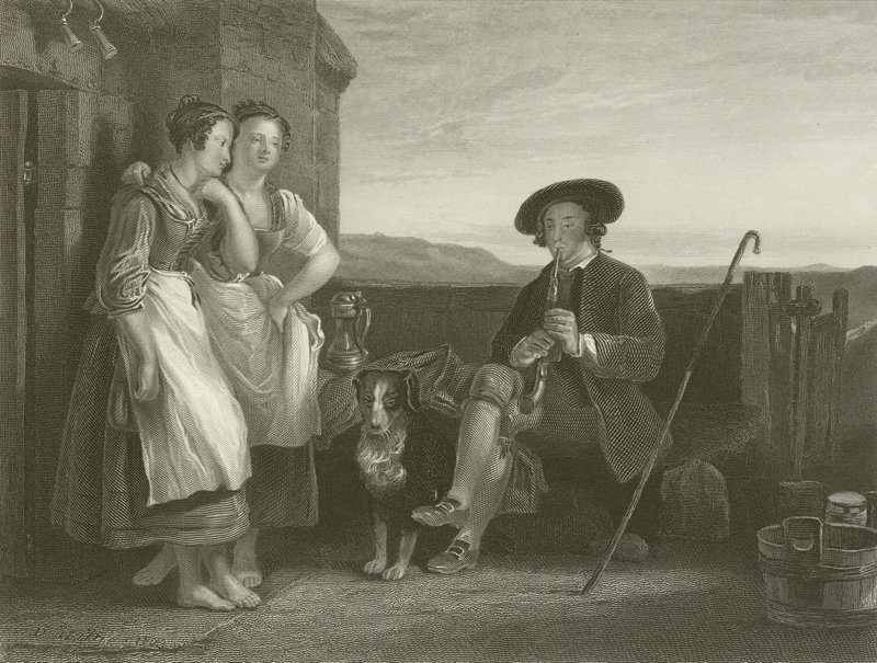 Den milda herden av David Wilkie