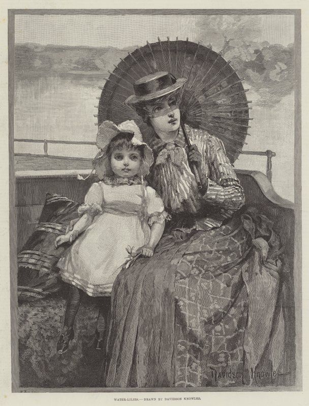 Vattenliljor av Davidson Knowles