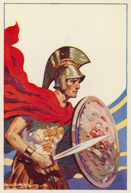 Ulysses (färglitografi) av Derek Charles Eyles