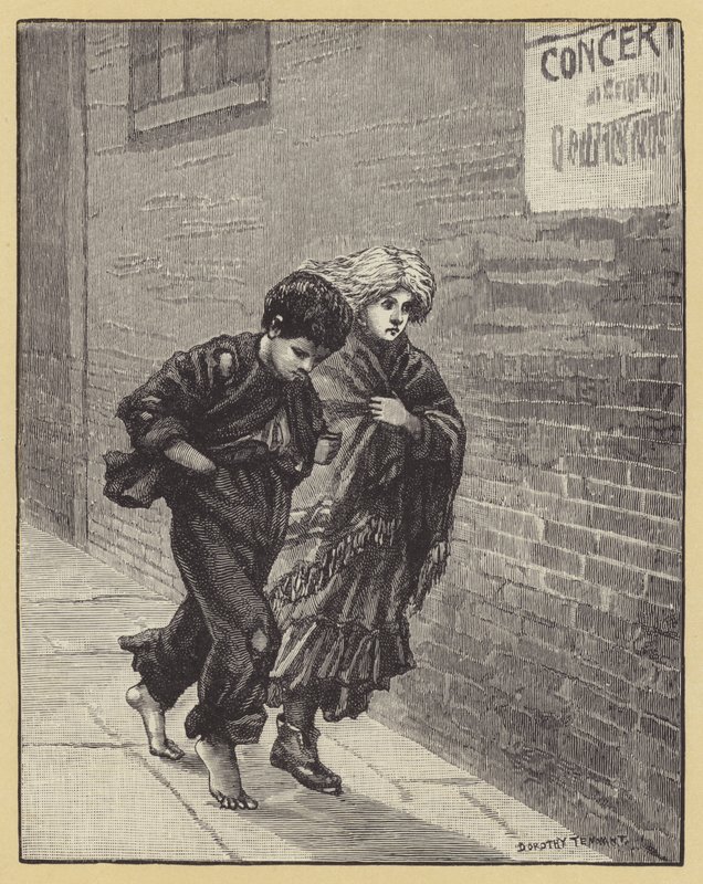 London Street Araber av Dorothy Stanley