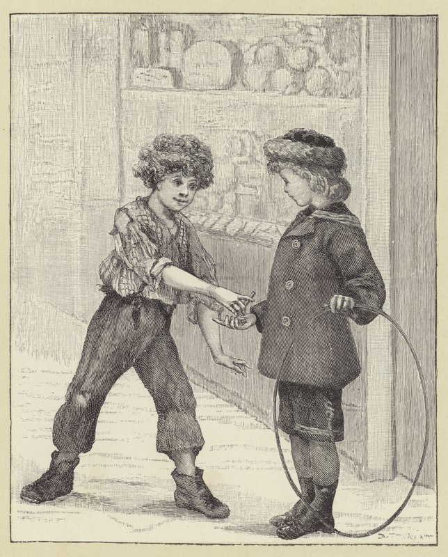 London Street Araber av Dorothy Stanley