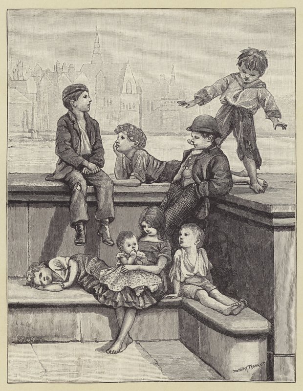 London Street Araber av Dorothy Stanley