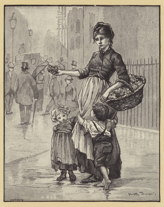 London Street Araber av Dorothy Stanley