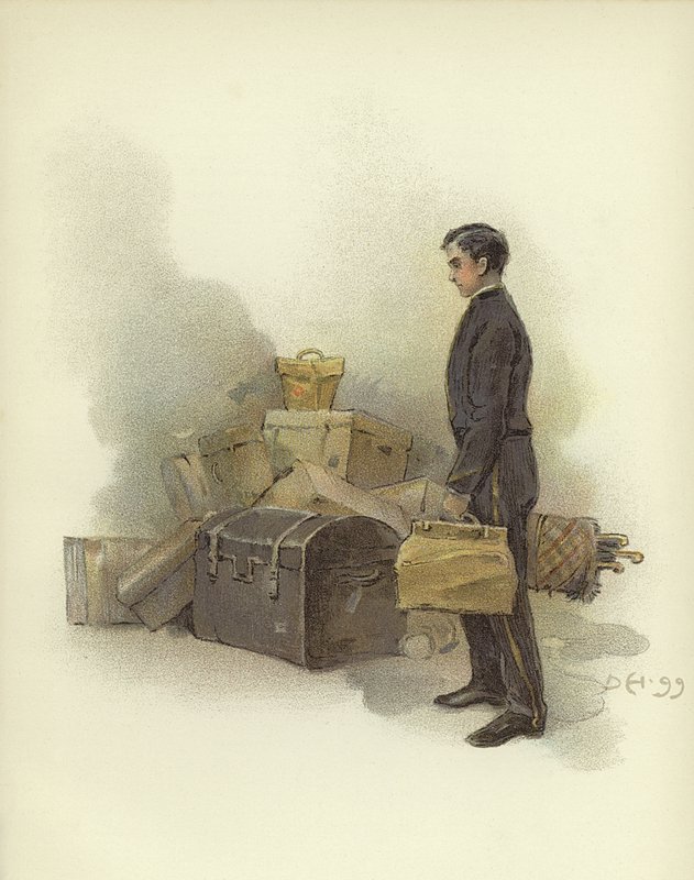 Bagagepojke på Claridge
