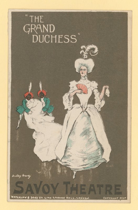 The Grand Duchess, Savoy Theatre, London av Dudley Hardy