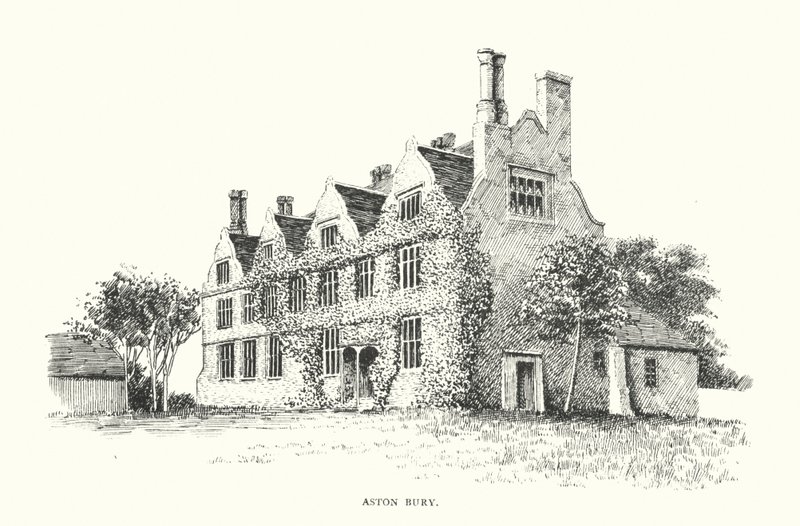 Aston Bury (litografi) av Duncan Moul