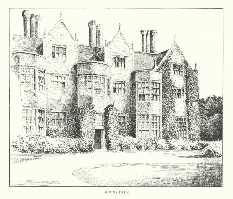 Moyns Park (litografi) av Duncan Moul