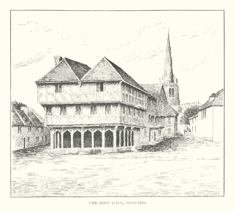 The Moot Hall, Thaxted (litografi) av Duncan Moul