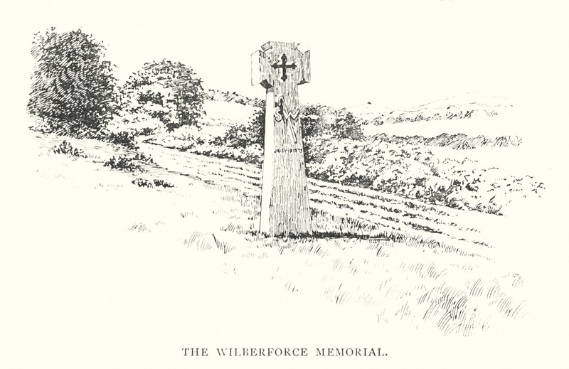 Wilberforce-monumentet (litografi) av Duncan Moul