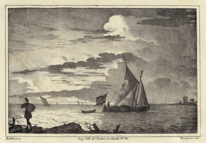Havslandskap av Dutch School