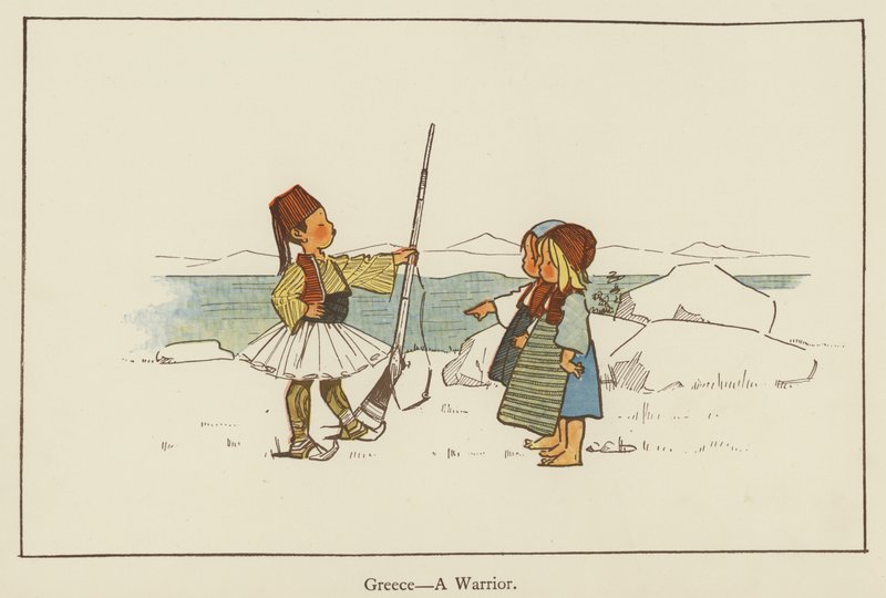 Grekland, en krigare av Edith Farmiloe