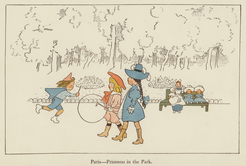 Paris, primness i parken av Edith Farmiloe