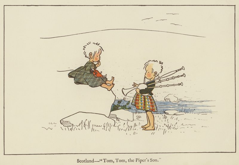Skottland, Tom, Tom, Pipers son av Edith Farmiloe