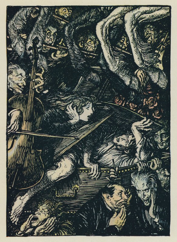 Illustration för Tennysons Maud av Edmund Joseph after Sullivan