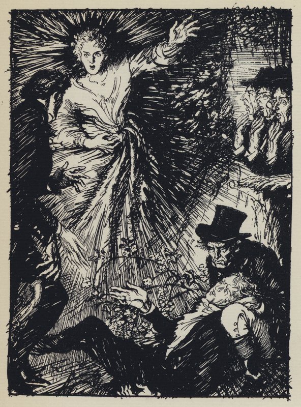 Illustration för Tennysons Maud av Edmund Joseph after Sullivan