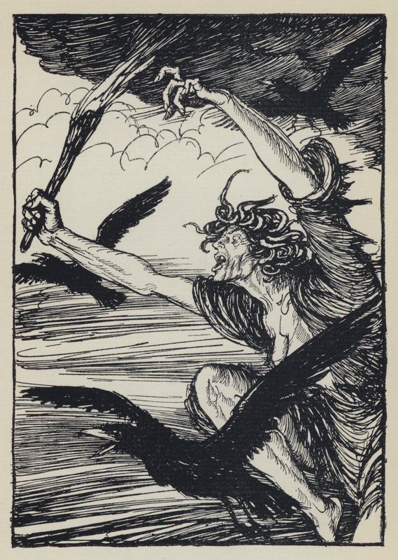 Illustration för Tennysons Maud av Edmund Joseph after Sullivan