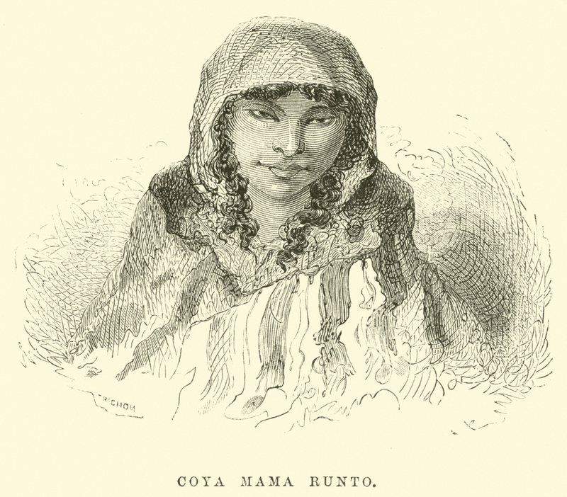 Coya Mama Runto av Edouard Riou