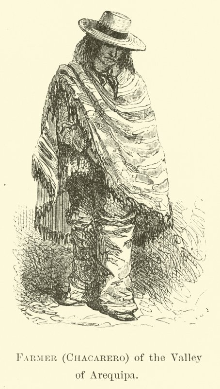Jordbrukare (Chacarero) i Arequipadalen av Edouard Riou