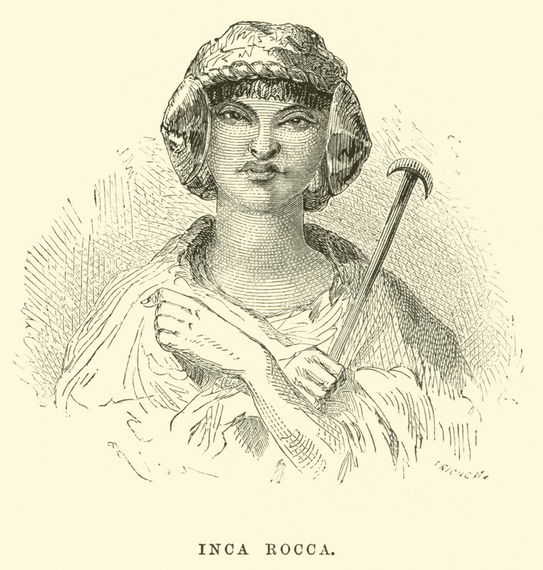 Inka Rocca av Edouard Riou