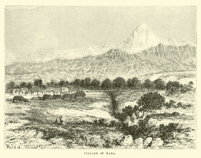 Byn Mara av Edouard Riou