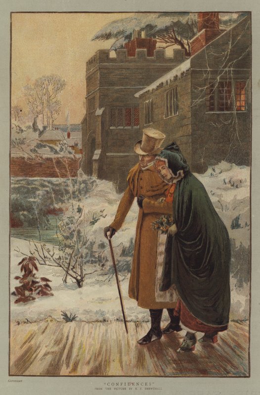 Förtroenden (chromolitho) av Edward Frederick Brewtnall