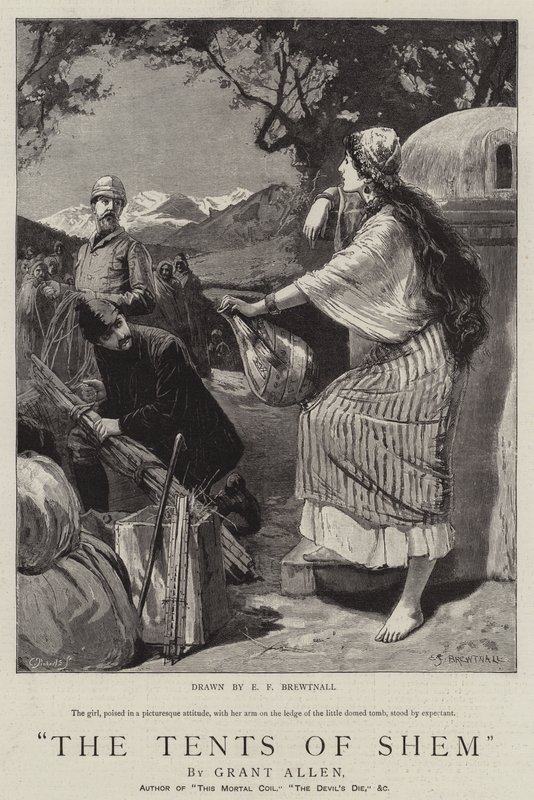 Sems tält av Edward Frederick Brewtnall