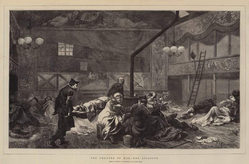 Krigets teater, epilog av Edward John Gregory